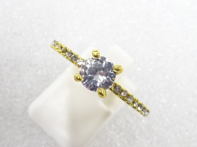 COLORED STONE FASHION RING / JP SIZE 20.5